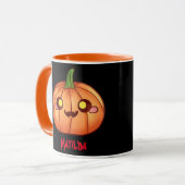 Leuke Halloween Jack O Lantern Mok (Voorkant links)