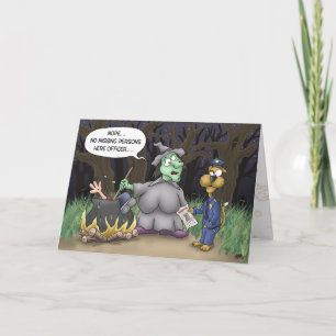 Leuke Halloween Kaarten: vermiste personen Kaart