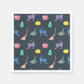 Leuke Halloween karakters, Halloween feest Servet (Voorkant)