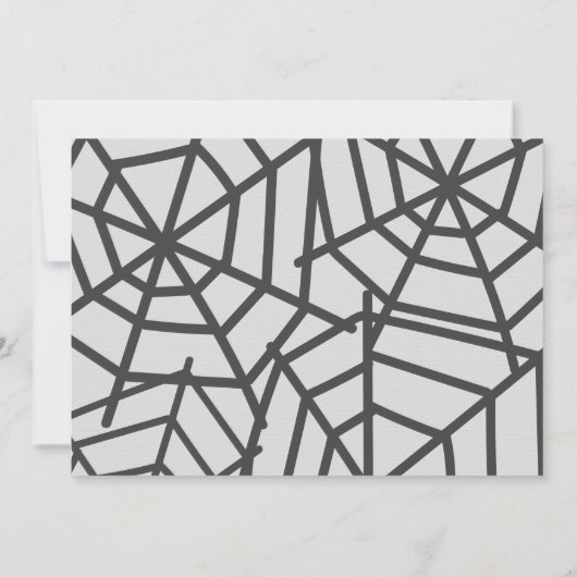 Leuke Halloween Kids Verjaardag Kaart (Achterkant)