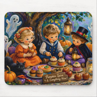 LEUKE HALLOWEEN ~ Kinderen spoken snoepjes ~ Muismat