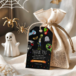 Leuke Halloween Kinderverjaardagsfeest Dank Je Fav Cadeaulabel