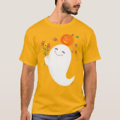 Leuke Halloween Kleine Boo Ghost T-shirt (Voorkant)