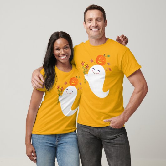 Leuke Halloween Kleine Boo Ghost T-shirt (Unisex)