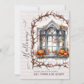 Leuke Halloween Kostuum Party Uitnodiging (Voorkant)