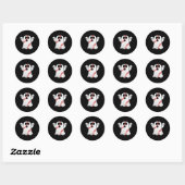 Leuke Halloween Kostuum Verkoop Ghost Verkoop Love Ronde Sticker (Vel)