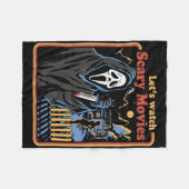 Leuke Halloween Laten we kijken Horror Films Ghost Fleece Deken (Voorkant (Horizontaal))
