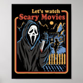 Leuke Halloween Laten we kijken Horror Films Ghost Poster (Voorkant)
