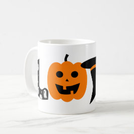 Leuke Halloween liefde Koffiemok