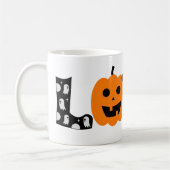 Leuke Halloween liefde Koffiemok (Links)