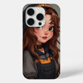 Leuke Halloween meisje hoesje (Achterkant)