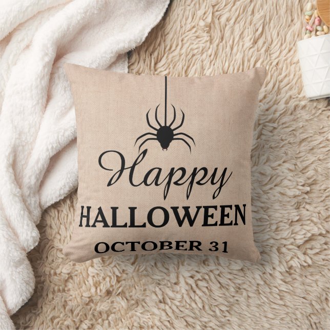 Leuke Halloween Oktober 31st Spider Kussen (Deken)