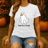 Leuke Halloween One Gekke Goose T-shirt; Spookkost T-shirt