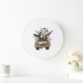 Leuke Halloween-ontwerpen Halloween-kabouters op e Grote Klok (Huis)
