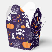 Leuke Halloween-patroon Bedankdoosjes (Geopend)