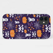 Leuke Halloween-patroon Case-Mate iPhone Case (Achterkant (horizontaal))