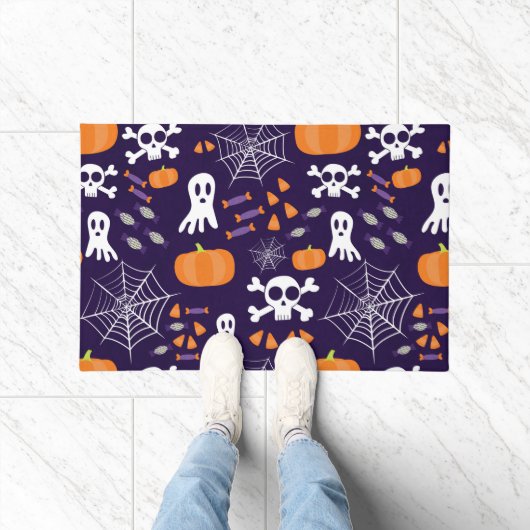 Leuke Halloween-patroon Deurmat (Binnen)
