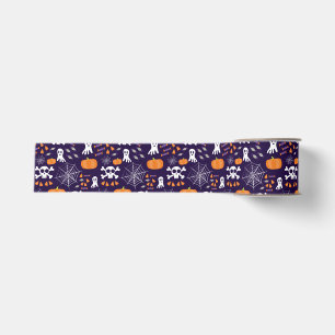 Leuke Halloween-patroon Grosgrain Lint
