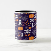 Leuke Halloween-patroon Mok (Midden)