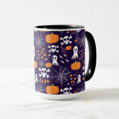 Leuke Halloween-patroon Mok (Voorkant rechts)