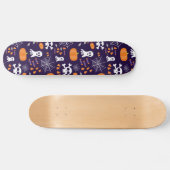 Leuke Halloween-patroon Persoonlijk Skateboard (Horizontaal)