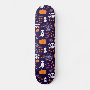 Leuke Halloween-patroon Persoonlijk Skateboard