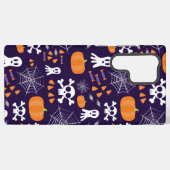 Leuke Halloween-patroon Samsung Galaxy Hoesje (Achterkant horizontaal)