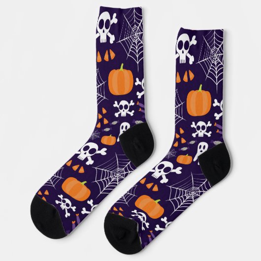 Leuke Halloween-patroon Sokken (Links)