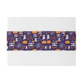 Leuke Halloween-patroon Uitnodigingen Wikkel (Achterkant Voorbeeld)