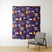 Leuke Halloween-patroon Wandkleed (In situ)