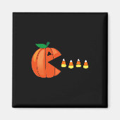 Leuke Halloween Pompoen Eten Candy Corn Magneet (Voorkant)
