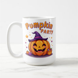 Leuke Halloween pompoen feestbeker Koffiemok