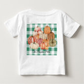 Leuke Halloween pompoen ontwerp, aanpasbaar (Achterkant)