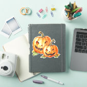 Leuke Halloween pompoen, Sticker (iPad Cover)