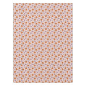 Leuke Halloween pompoenen en bloemen patroon Tafelkleed (Voorkant)