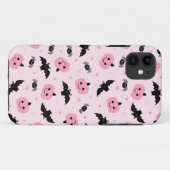 Leuke Halloween pompoenen en vleermuispatroon Case-Mate iPhone Case (Achterkant (horizontaal))