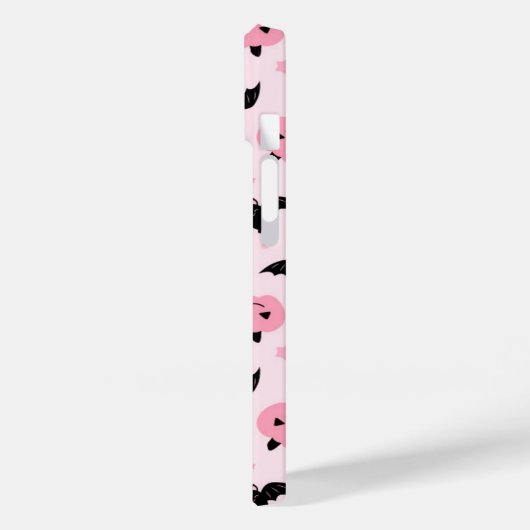 Leuke Halloween pompoenen en vleermuispatroon Case-Mate iPhone Case (Achterkant / Links)
