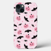 Leuke Halloween pompoenen en vleermuispatroon Case-Mate iPhone Case (Achterkant)