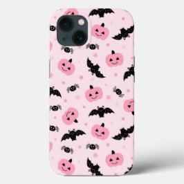 Leuke Halloween pompoenen en vleermuispatroon Case-Mate iPhone Case