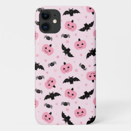 Leuke Halloween pompoenen en vleermuispatroon Case-Mate iPhone Case