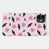 Leuke Halloween pompoenen en vleermuispatroon Case-Mate iPhone Case (Achterkant (horizontaal))