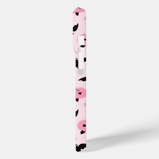 Leuke Halloween pompoenen en vleermuispatroon Case-Mate iPhone Case (Achterkant / Links)