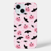 Leuke Halloween pompoenen en vleermuispatroon Case-Mate iPhone Case (Achterkant)