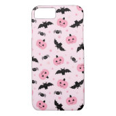 Leuke Halloween pompoenen en vleermuispatroon Case-Mate iPhone Case (Achterkant)