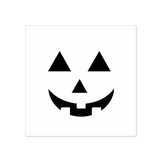 Leuke Halloween Pumpkin Jack-O-Lantern Stamp Rubberstempel (Afrduk)