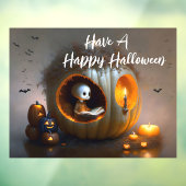 Leuke Halloween Pumpkins en Ghost Raamsticker (Vel 3)