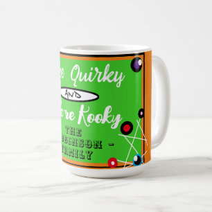 Leuke Halloween Quirky Kooky Groen Sinaasappel Naa Koffiemok