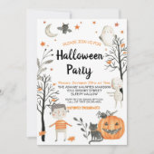 Leuke Halloween Spooktacular Party Uitnodiging (Voorkant)