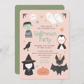 Leuke Halloween Spooktacular Party Uitnodiging