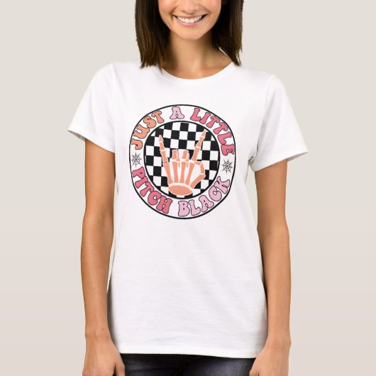 Leuke Halloween Spooky | Skeleton Rockstar T-shirt (Voorkant)